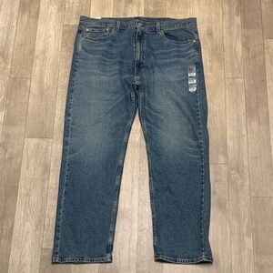 Mens NWOT Levi’s Regular‎ Fit Straight Leg Zipper Fly Denim Jeans